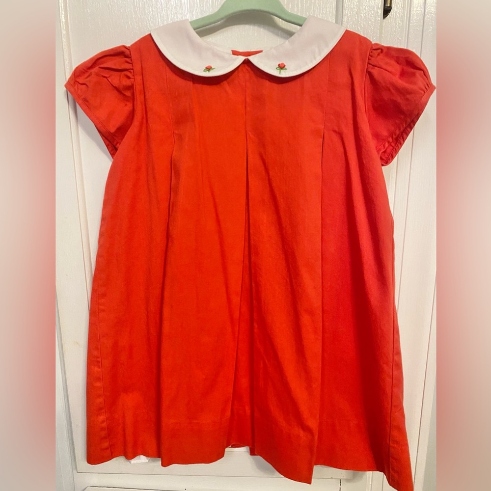 TPP red pleat dress